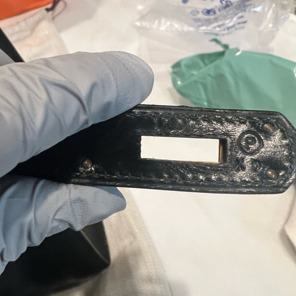 Hermes Vintage Kelly 32, excellent condition box leather. Rare Kelly - Picture 8 of 10